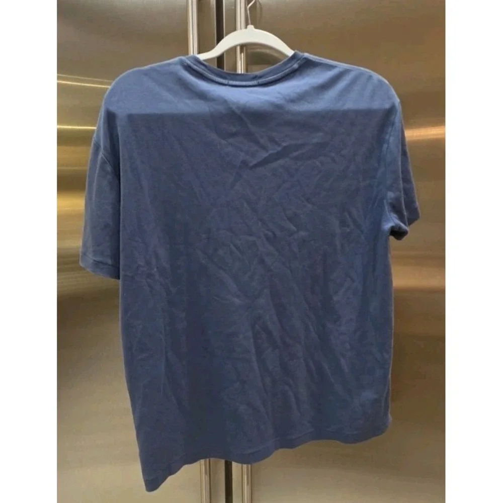 Polo Ralph Lauren Men's Soft Cotton Crewneck T-Shirt Navy Blue Pony SZ S Preppy